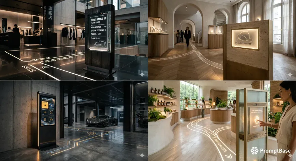 Phygital Retail Wayfinding Engines