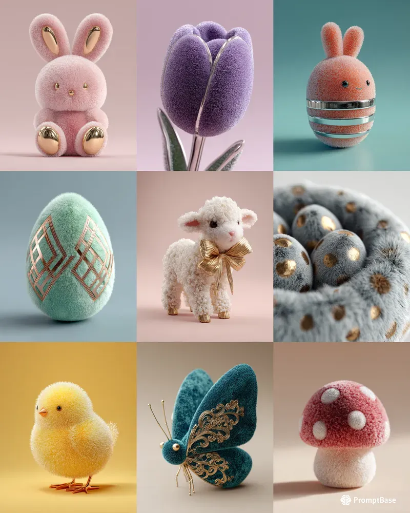 Velvet Gold Luxury Spring Miniatures
