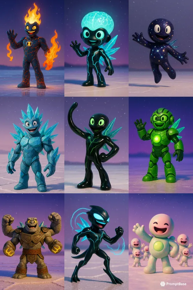 Ben 10style Alien Poster Creators