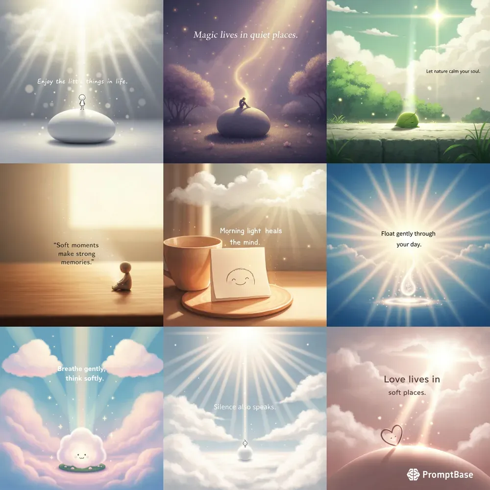 Soft Aesthetic Calm Scenes