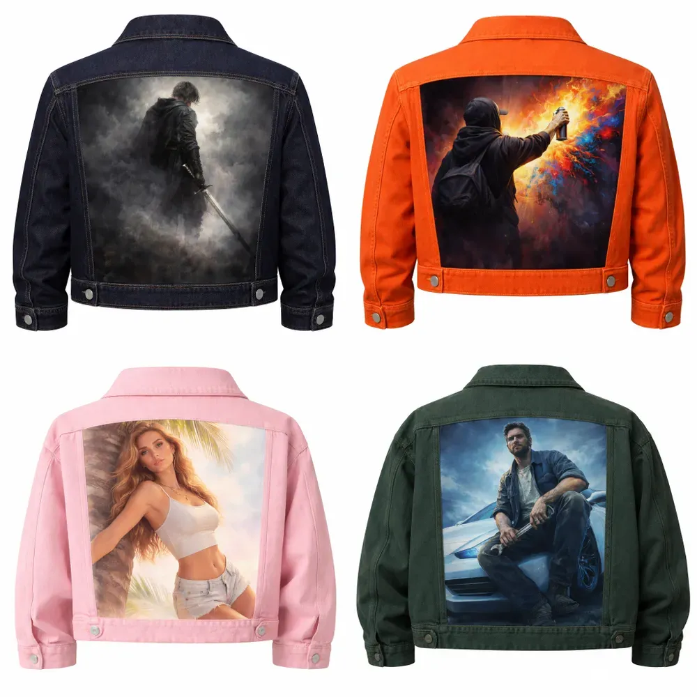 Streetwear Jacket Mockup Generator