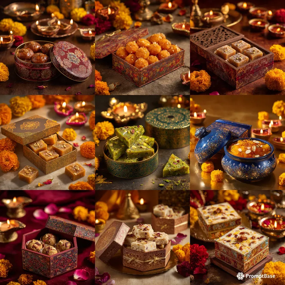 Luxury Diwali Sweet Ad 20 Packs