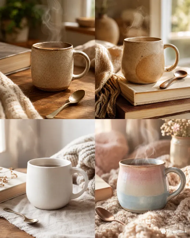 Ceramic Mug Product Photography