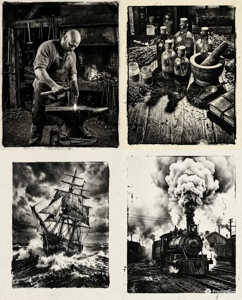 19thcentury Letterpress Photos