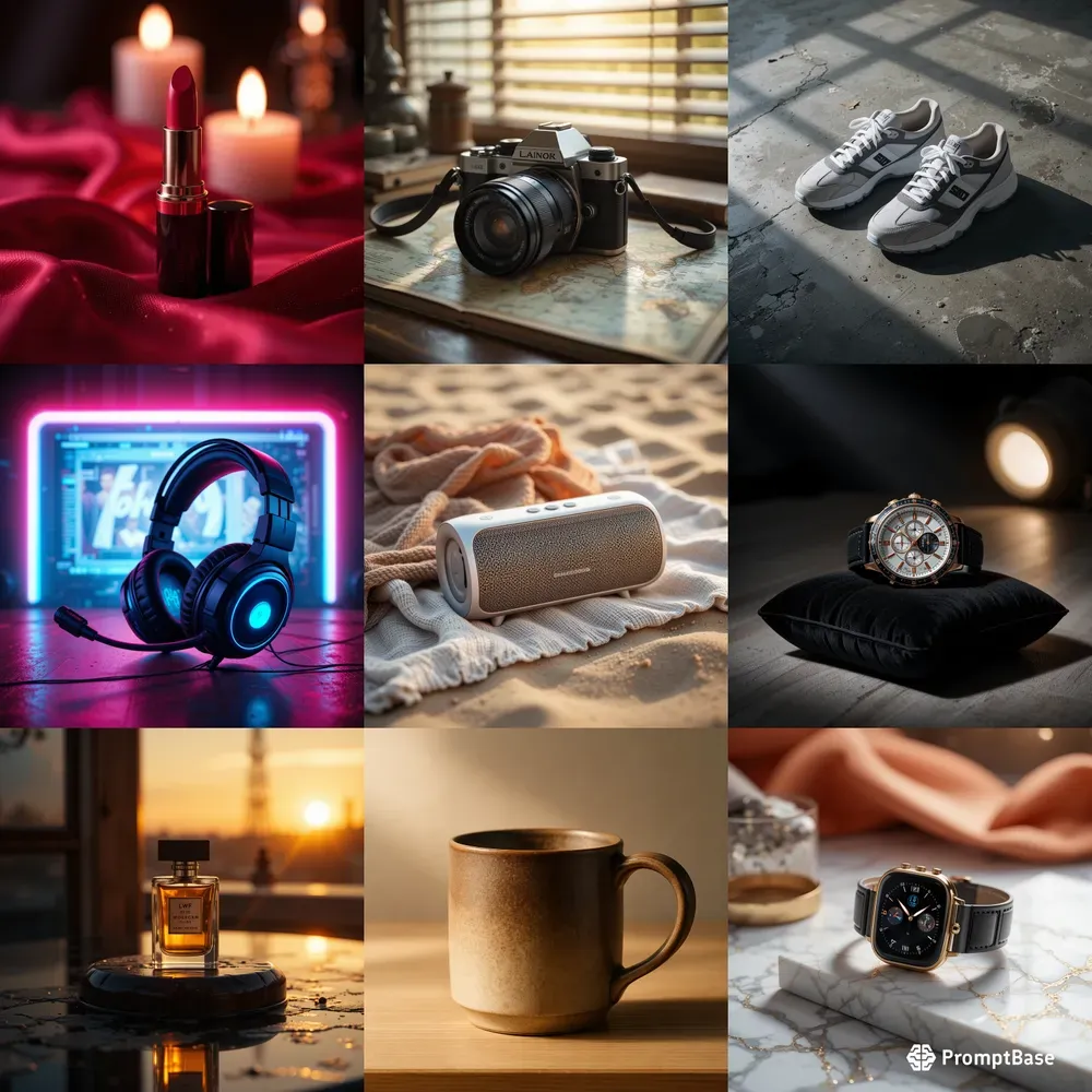 Stylized Product Photo Templates