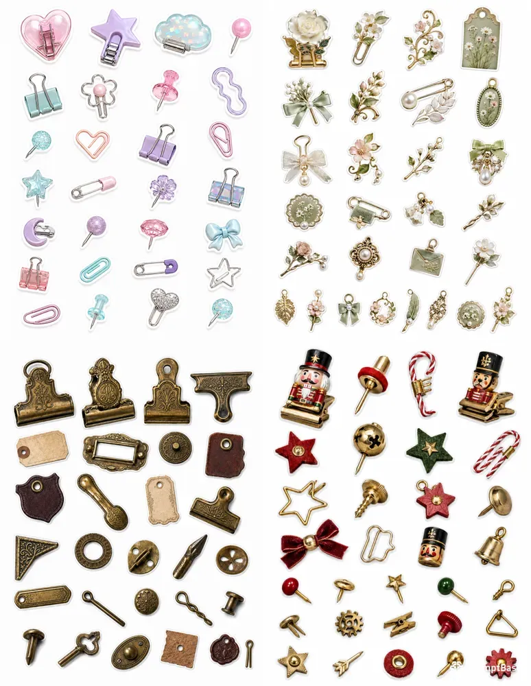 Stationery Fussycut Ephemera Sheets