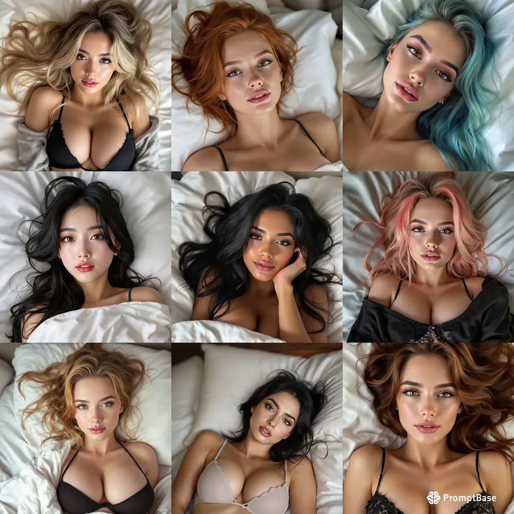 Photorealistic Beautiful Instagram Models