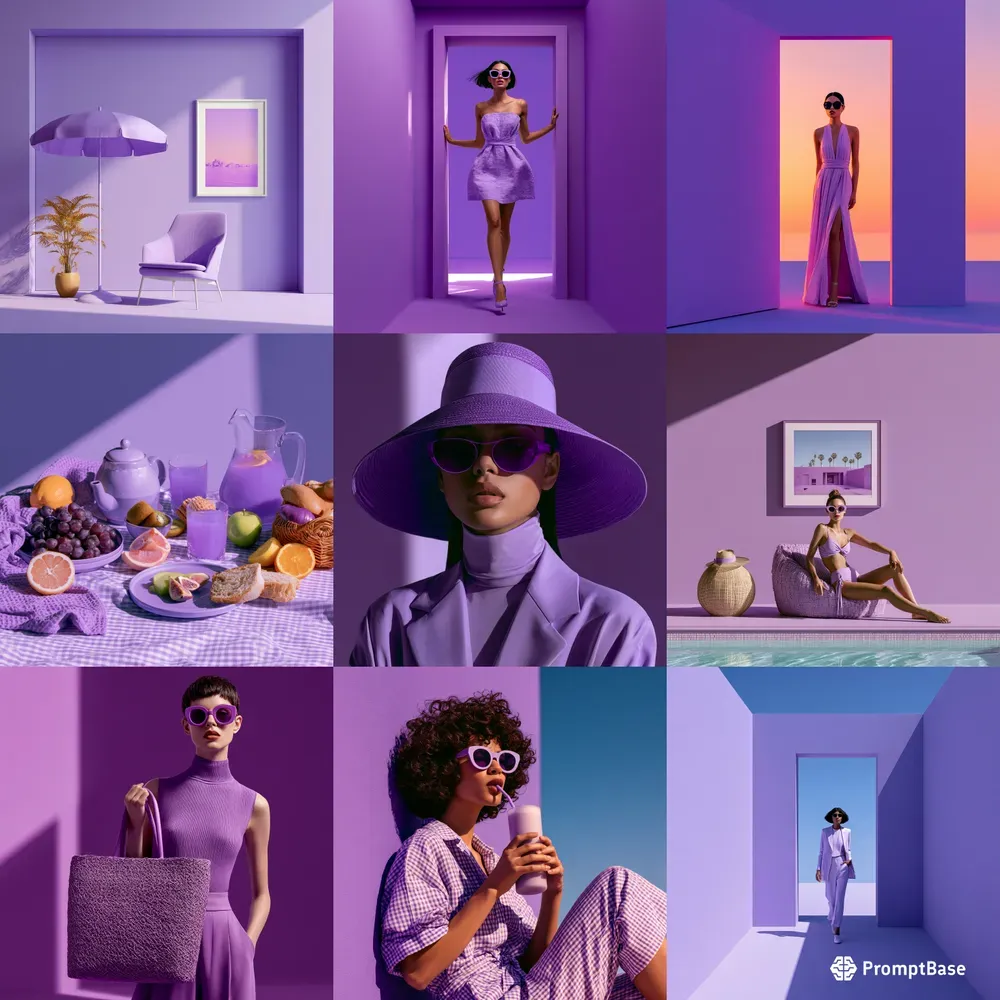 Bold Lilac Summer Premium Lifestyles