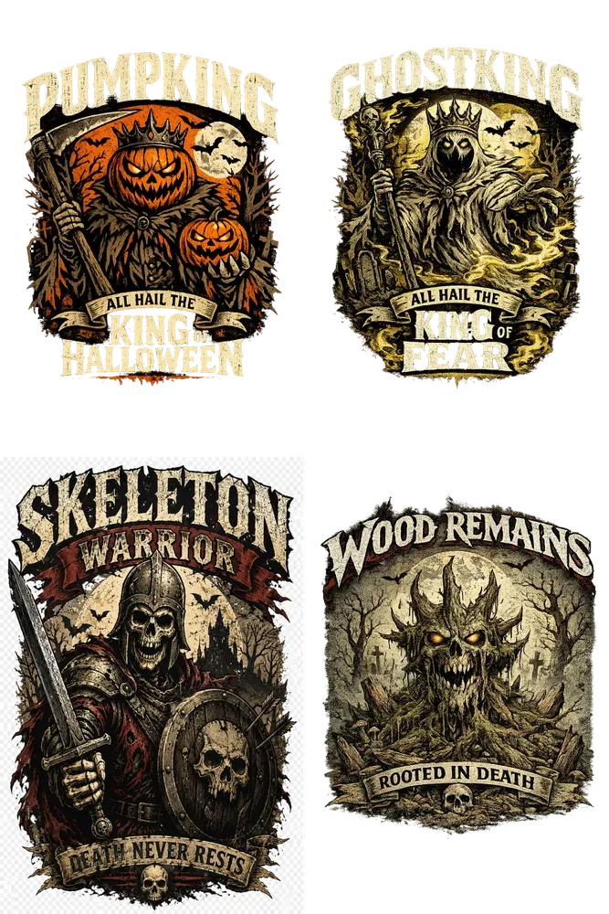 Elegant Tshirt Halloween Designs