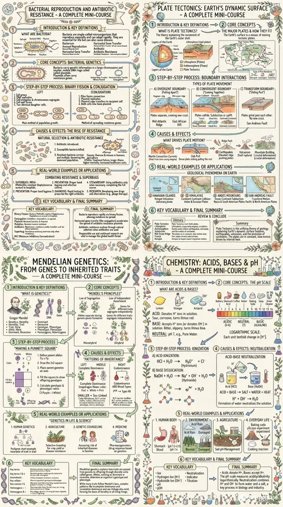 Whimsical Science Sketches