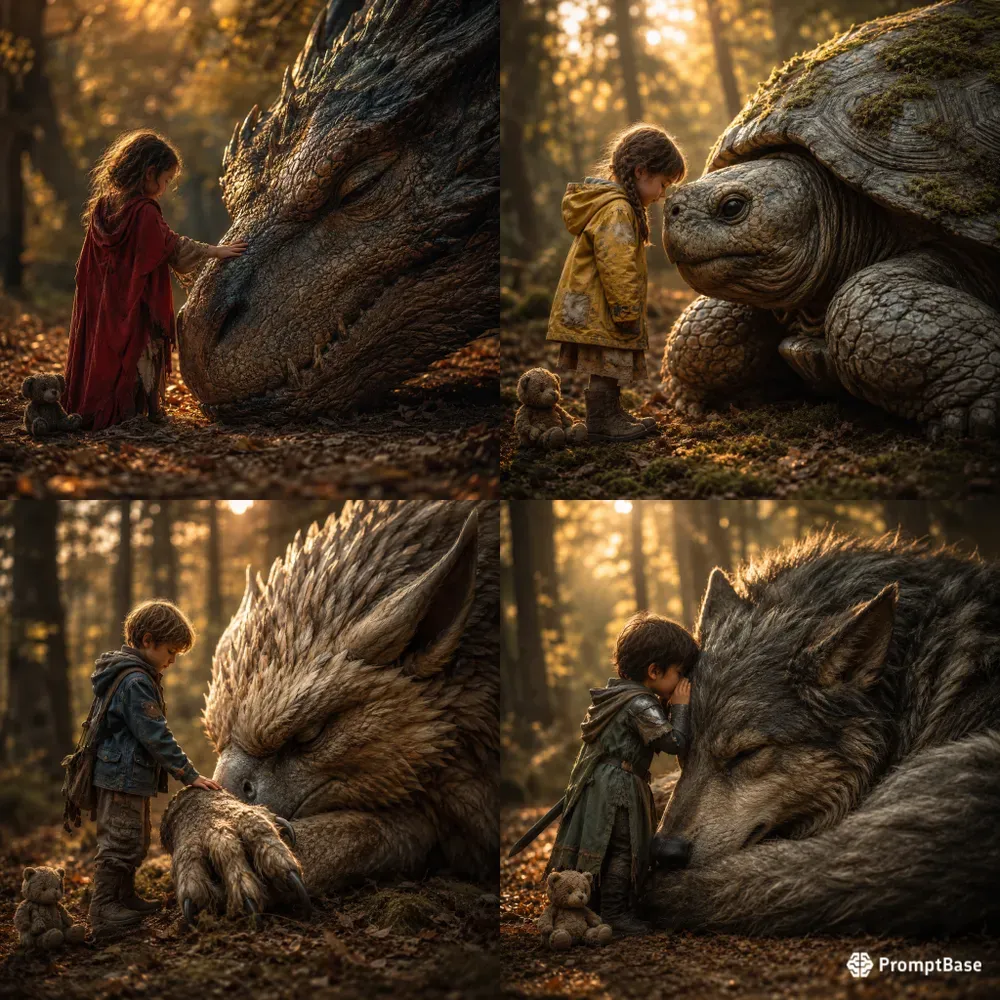 Gentle Giant Friendships