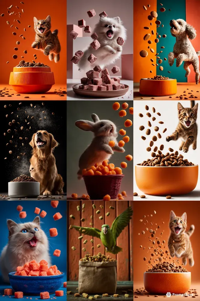 Pet Food Studio Ad Creative Generator