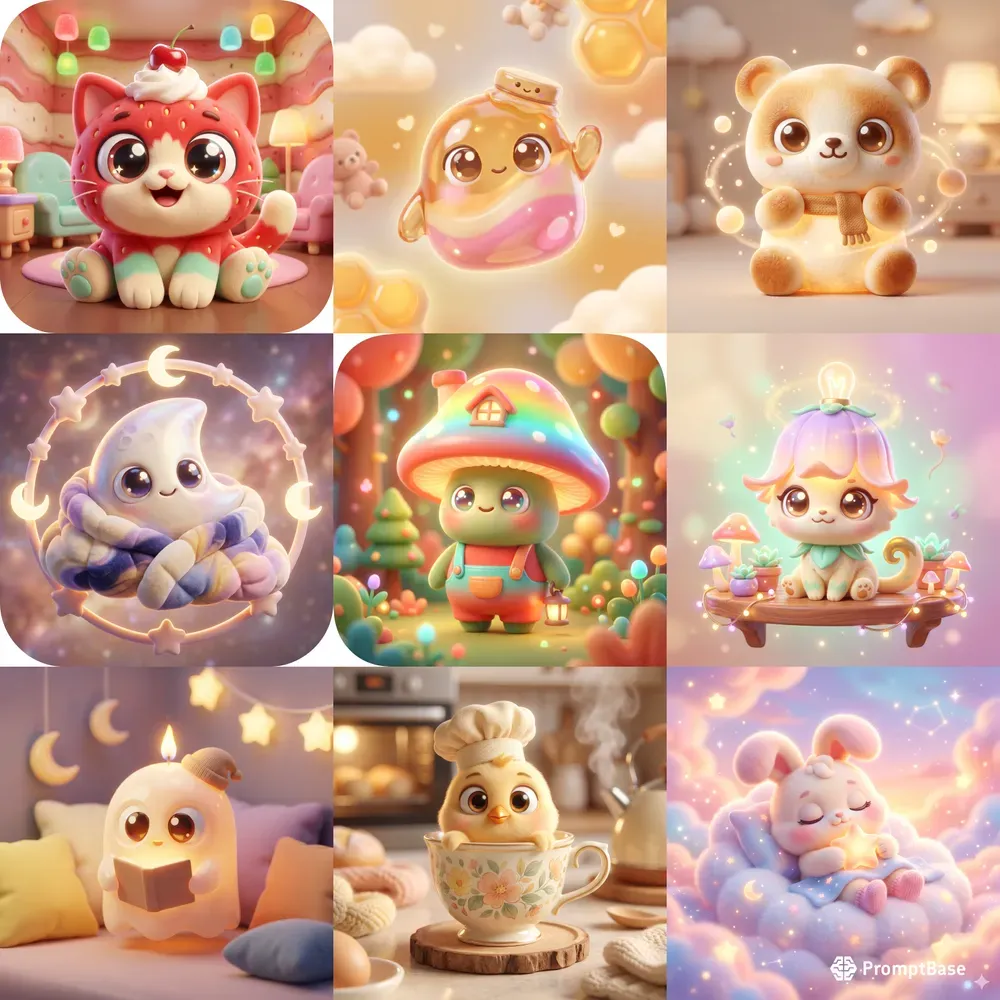 Viral Pixarinspired Icon Characters