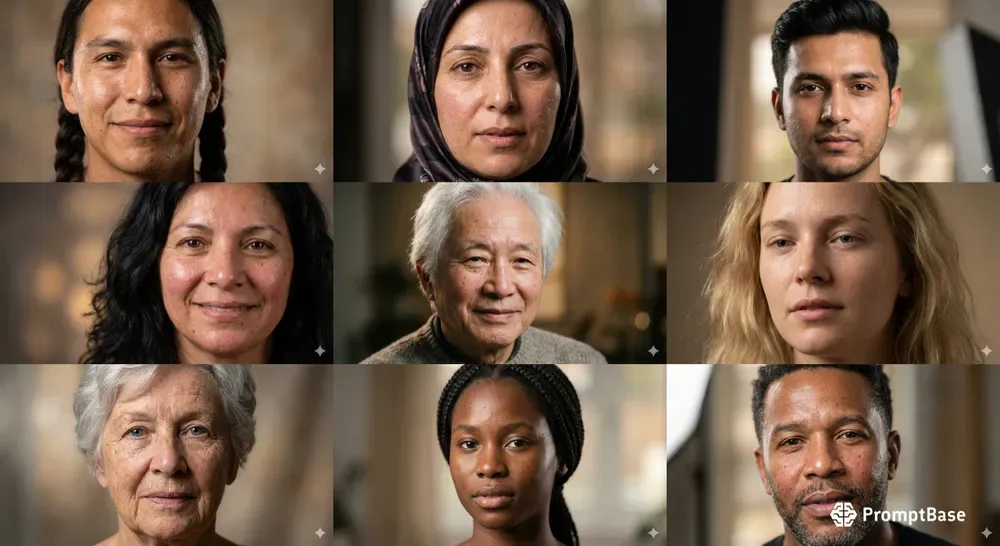 Realistic Human Portrait Nano Bananas