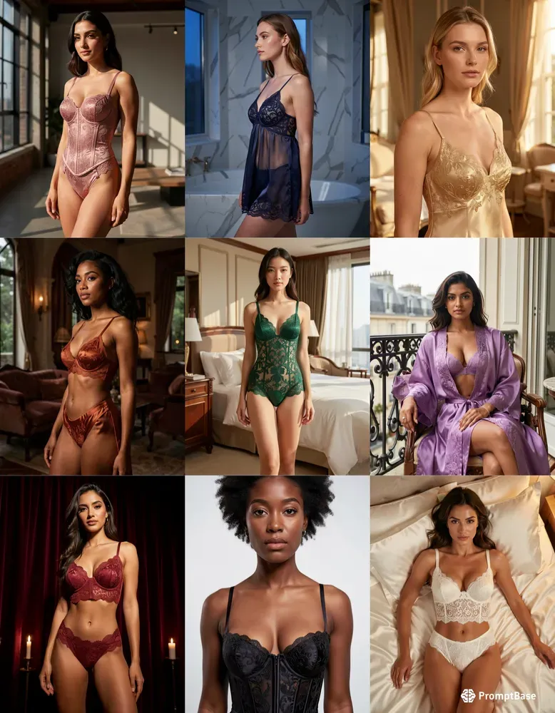 Flux Highend Silk Lace Lingeries