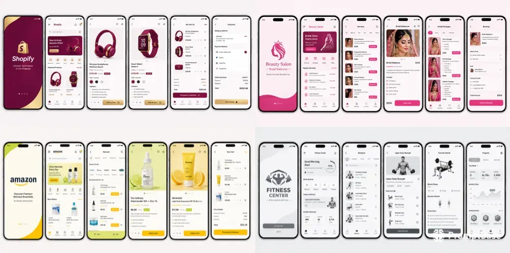 Mobile App UI Mockup Generator