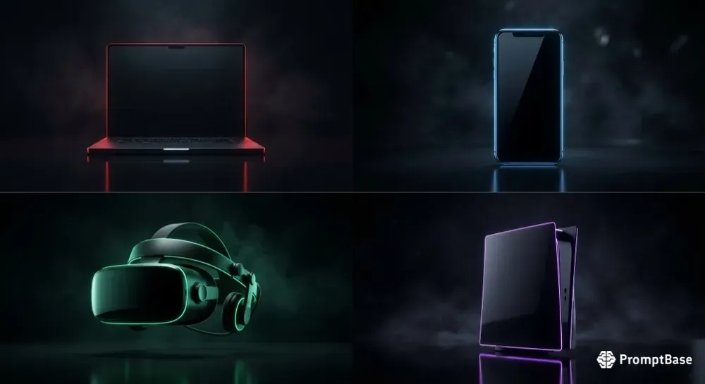 Dark Mode Product Launch Banners