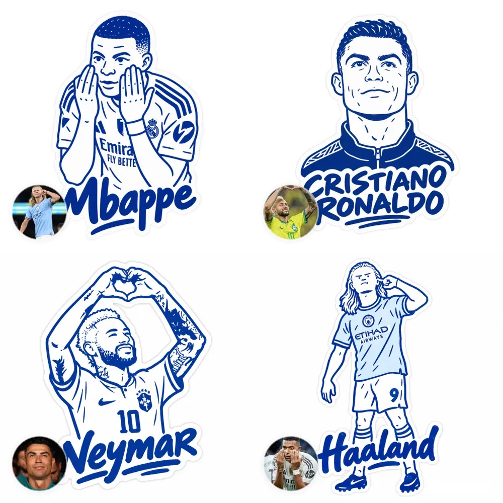 Handdrawn Name Stickers