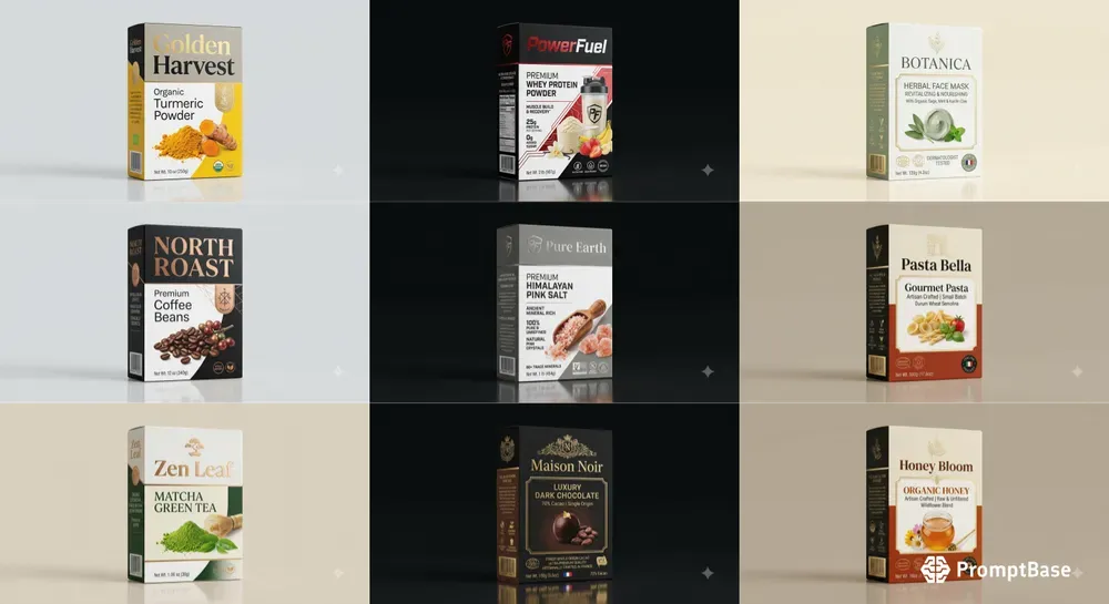 Premium Product Packaging Mockups Pro