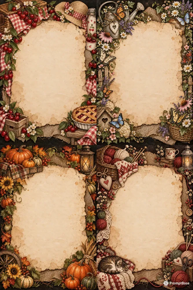 Vintage Rustic Stationery