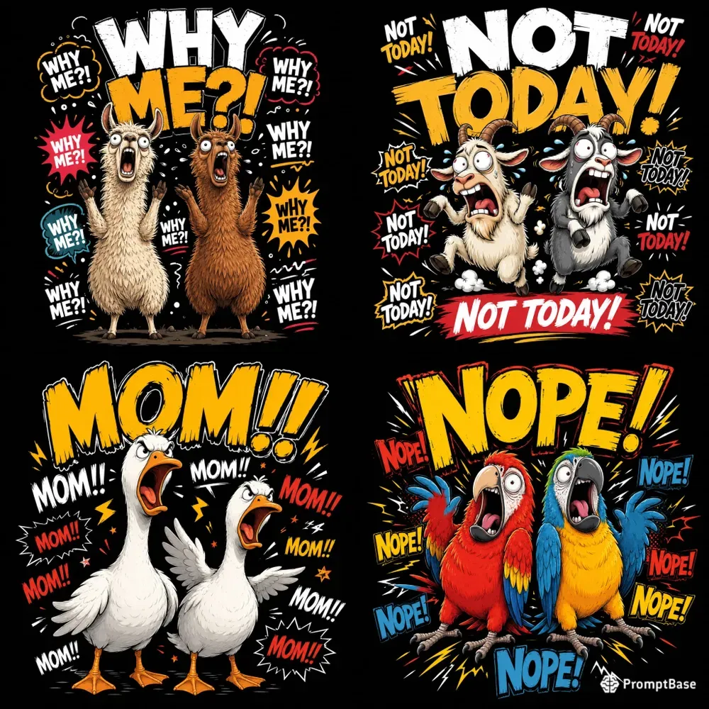Funny Animal Quote Tshirt Generator