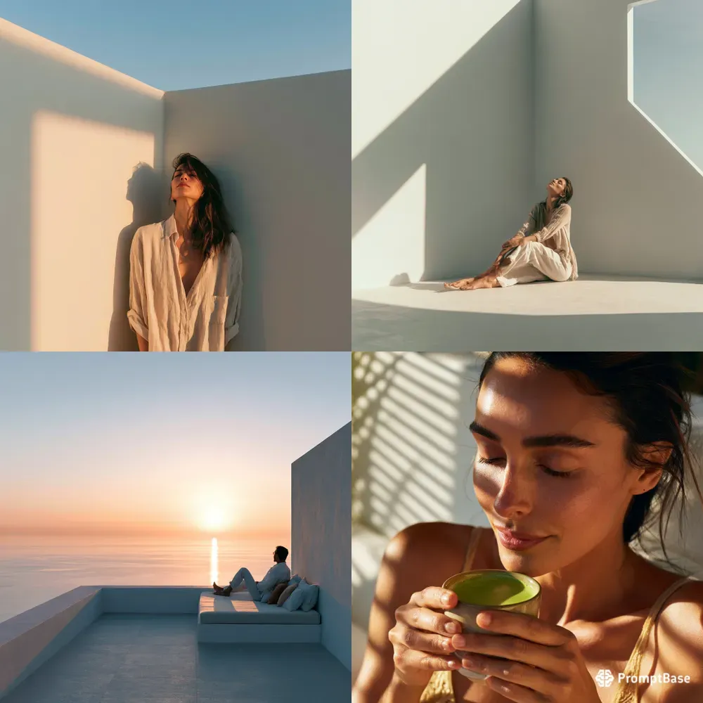 Minimalist Resort Mornings Photography
