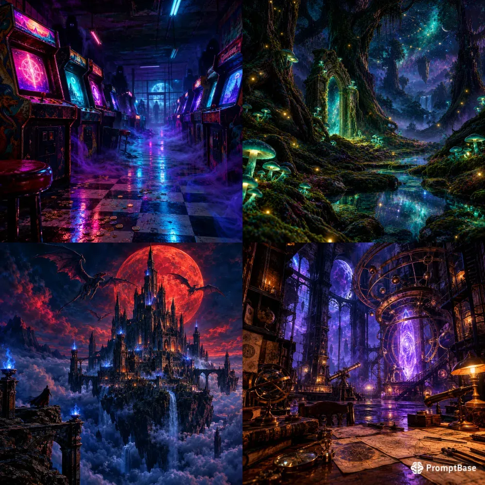 Neon Gothic Dreams
