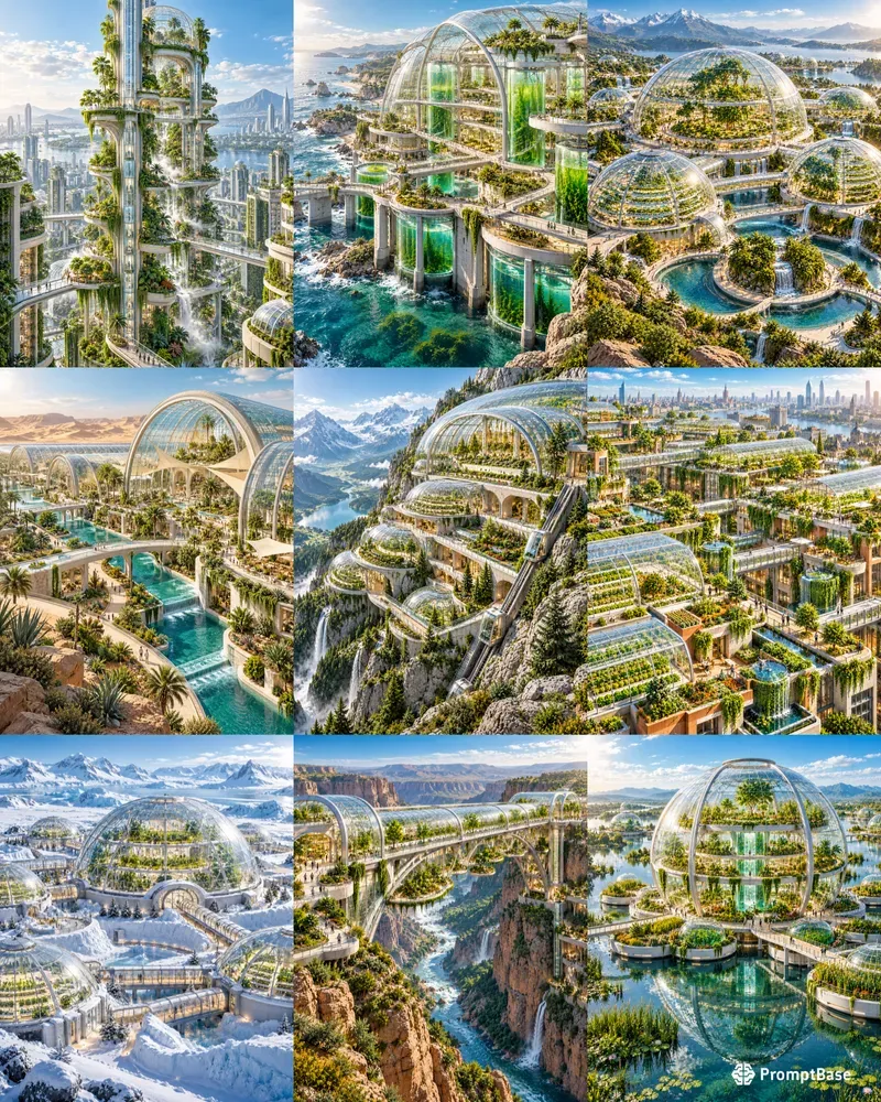 Future Greenhouse Megastructures