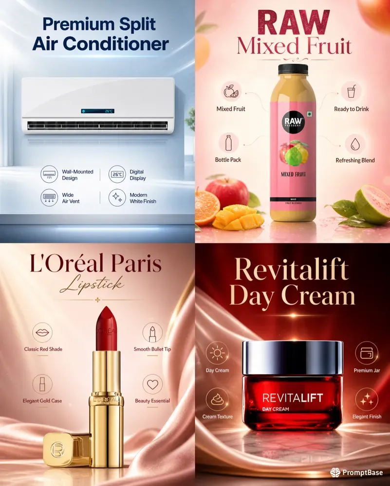 Product Advertising Cards