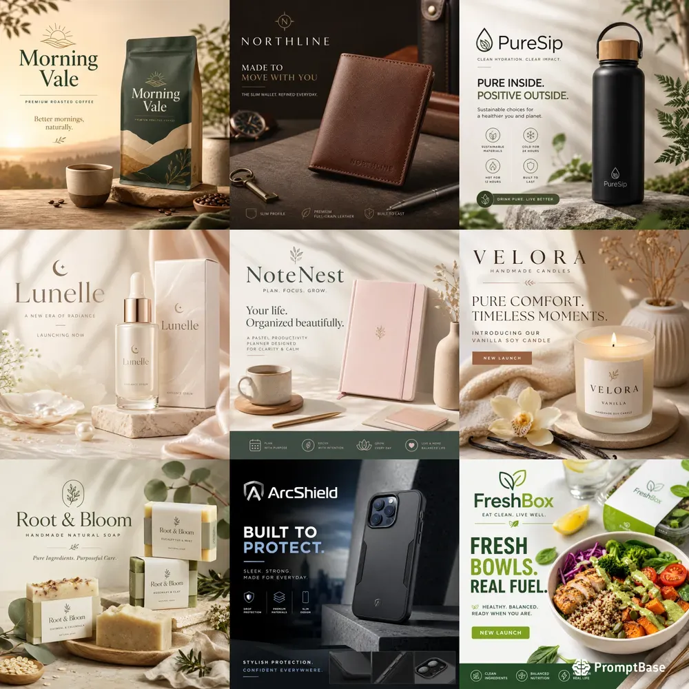 Premium Brand Launch Visuals