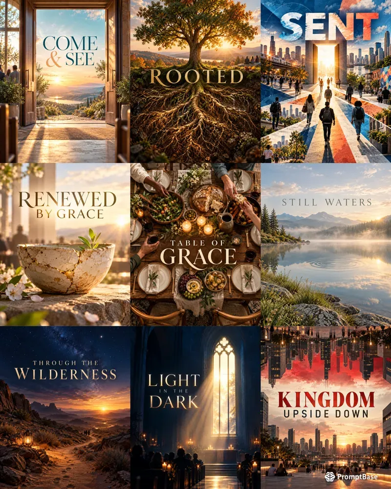 Church Sermon Series Worship Visuals