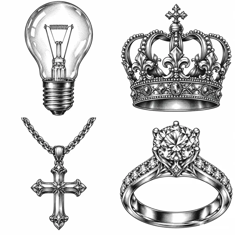 Details Of Old Engravings