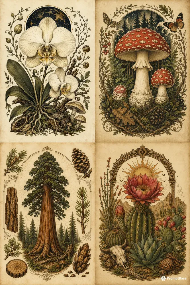 Naturecraft Botanical Vintages