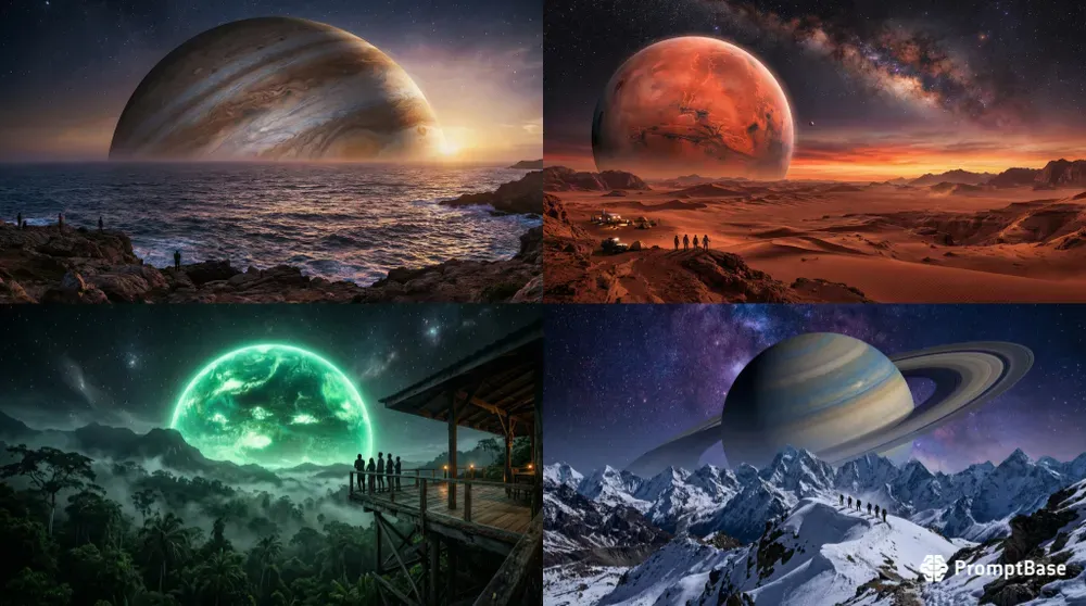 Gigantic Planet Horizons