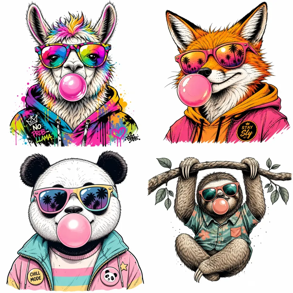 Pop Art Cool Animals