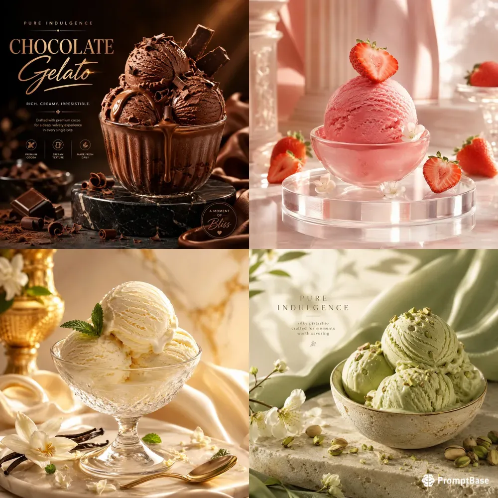 Premium Ice Cream Campaign Generator