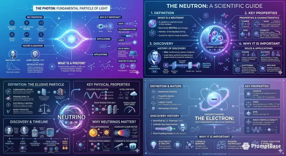 Particles Infographics