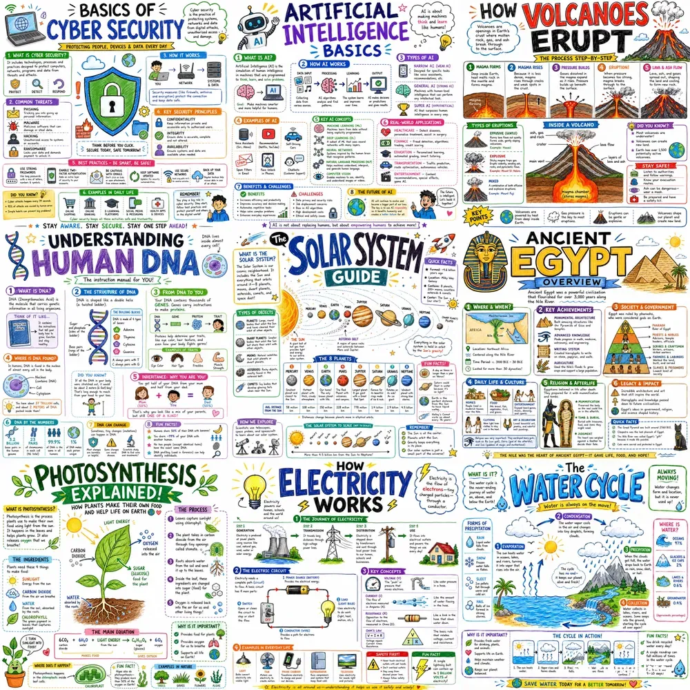 Educational Infographic Poster Generator