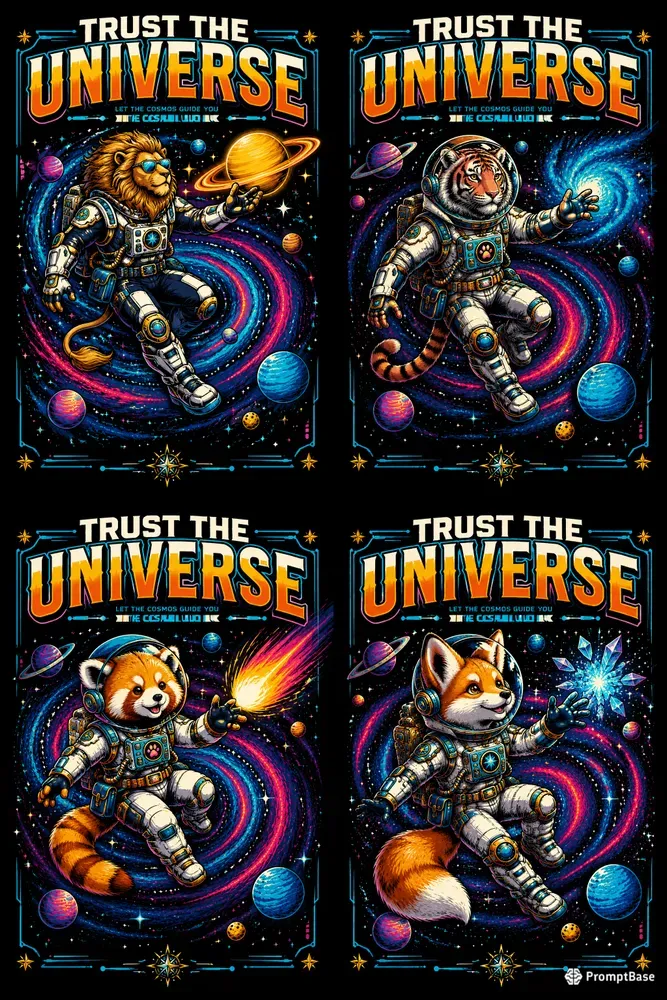 Trust The Universe Cosmic Tees