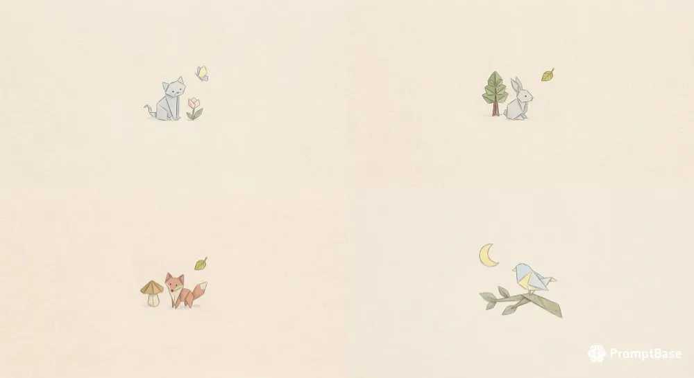 Tiny Origami Paper Storybook Adventures