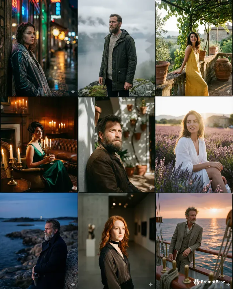 Cinematic Lifestyle Portrait Photos