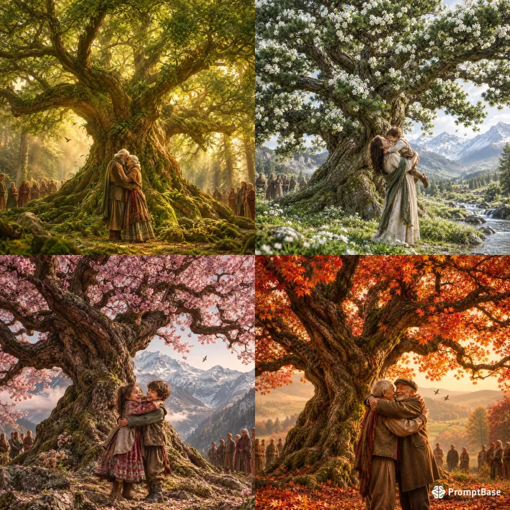 Tree Embrace Portraits