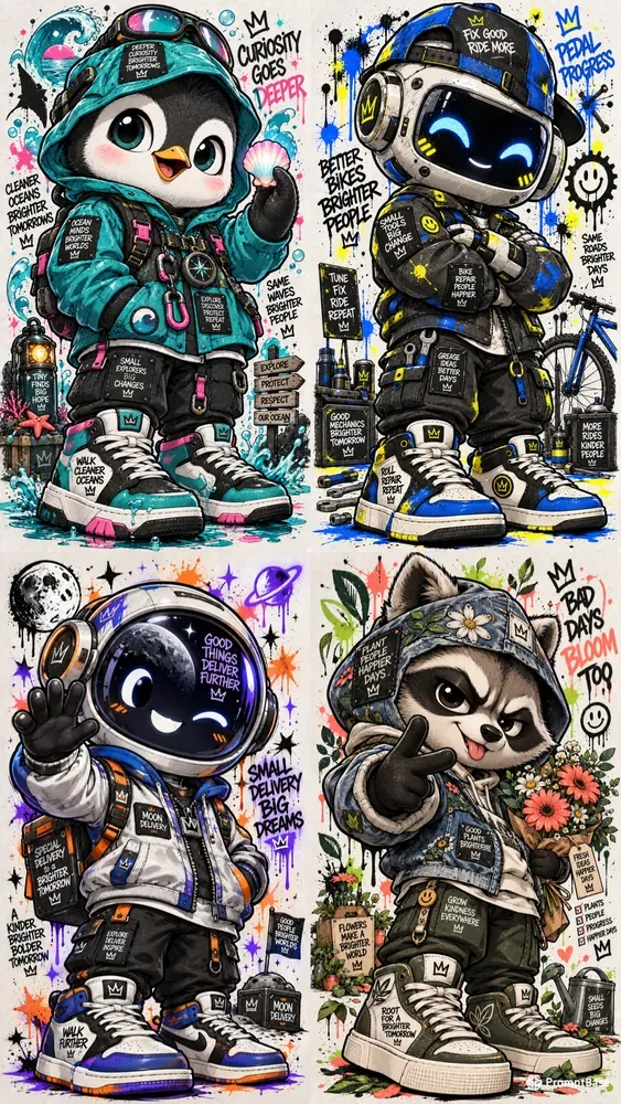 Graffiti Mascots