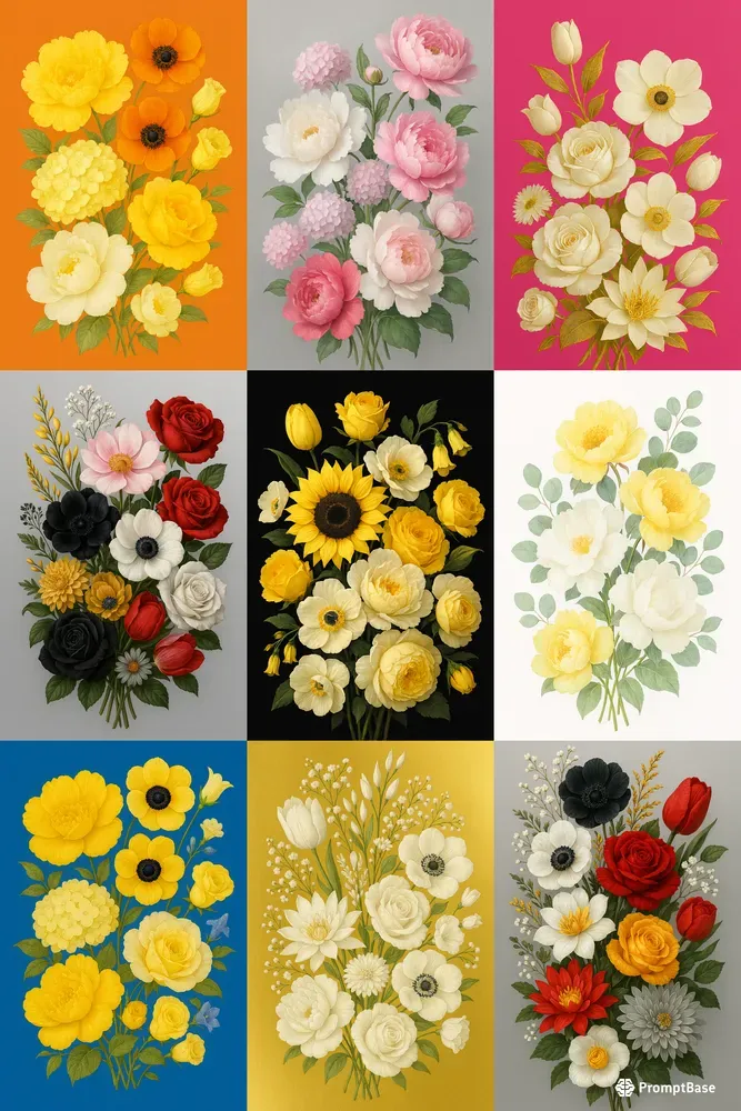 Luxurious Blooming Bouquets