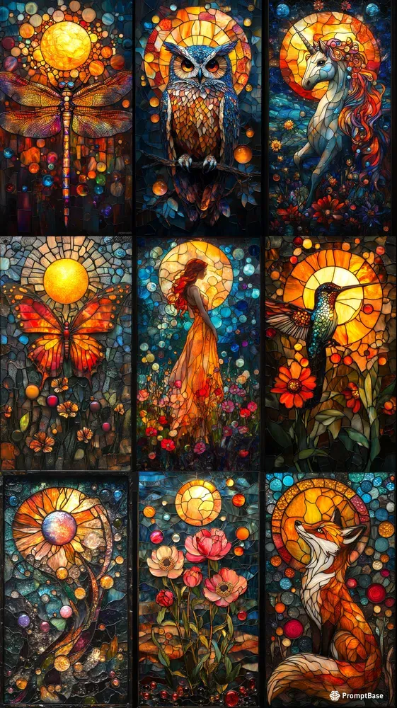 Stained Glass Magic Art