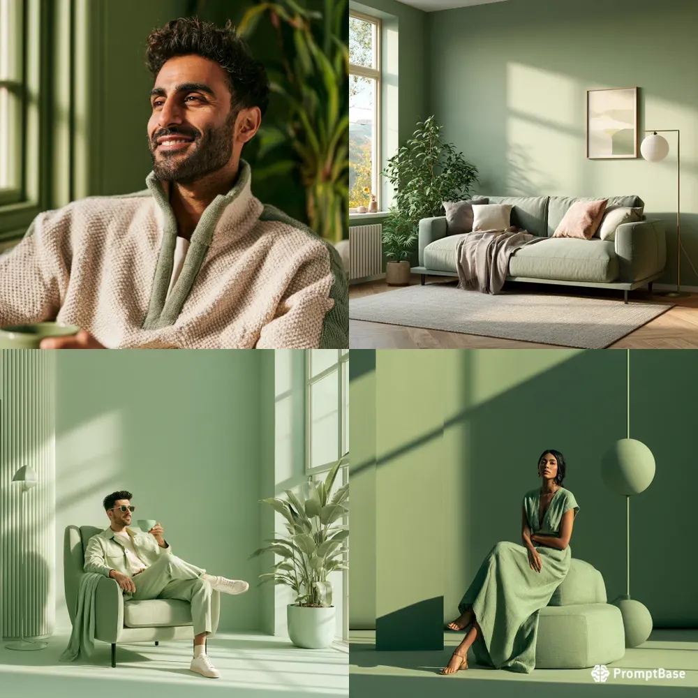 Green Serenity Premium Lifestyle Photos