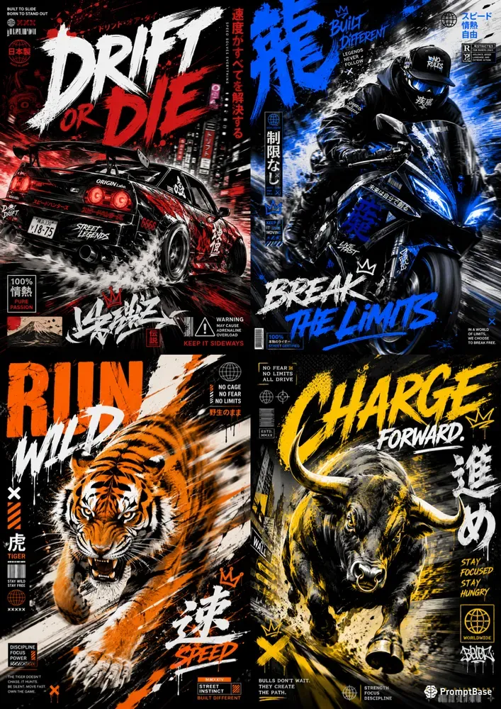 Motionblur Posters