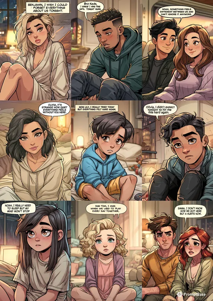Cozy Anime Name Text Scenes
