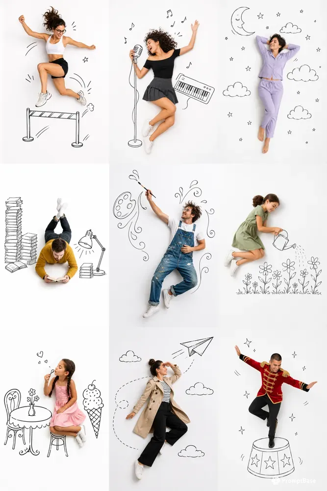 Doodle Photo Lifestyle Portraits