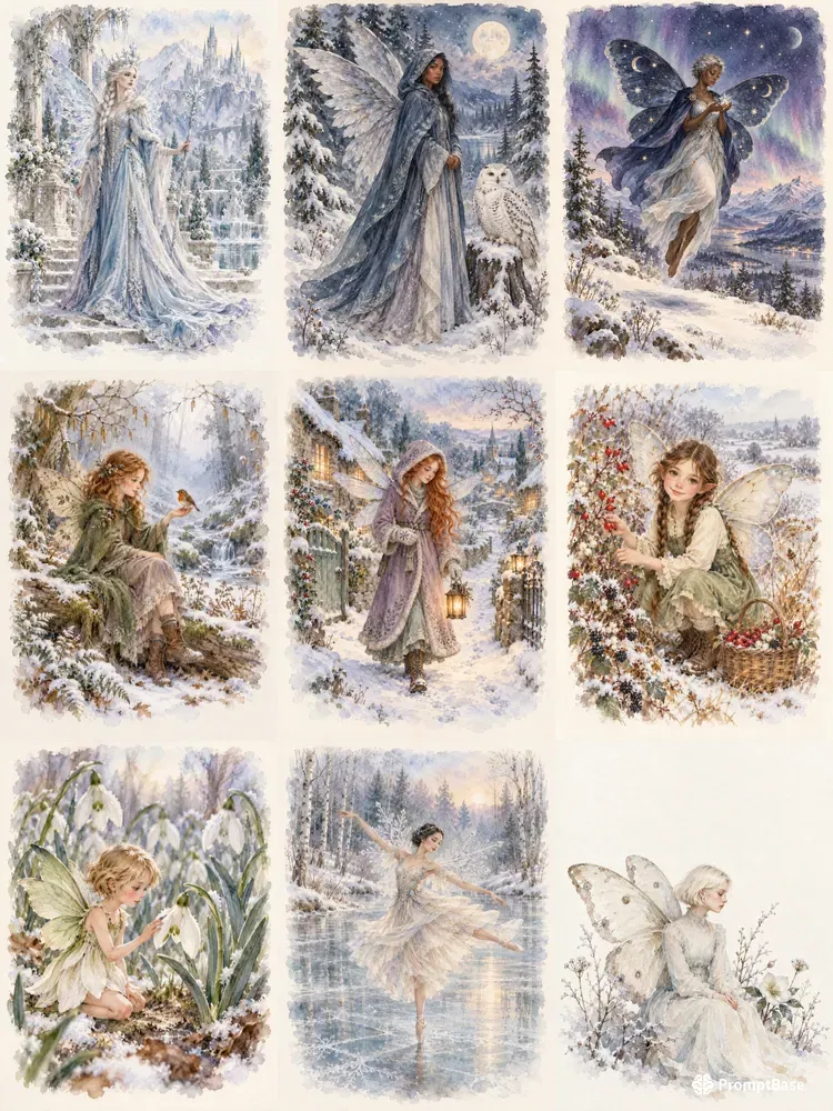 Enchanted Frost Fairies